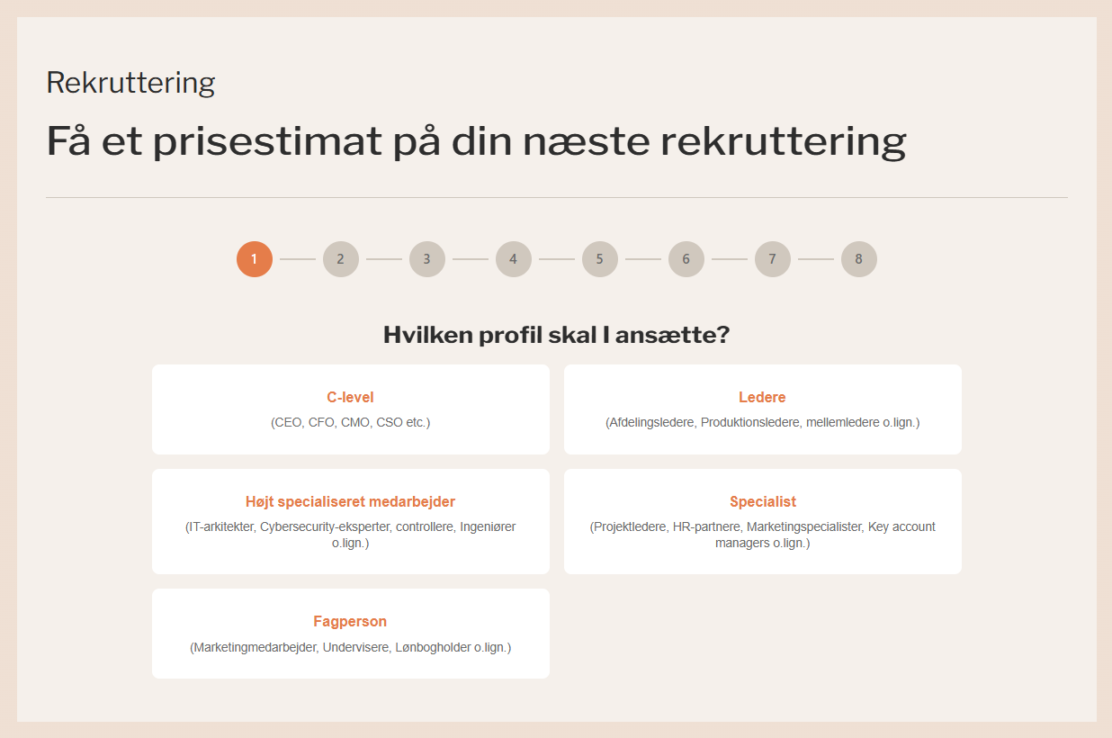 Ballisager rekruttering