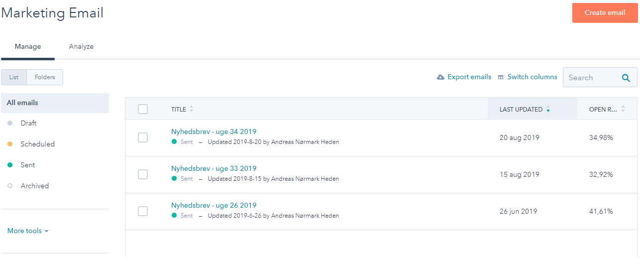 HubSpot opdaterer deres CRM med nye features 1