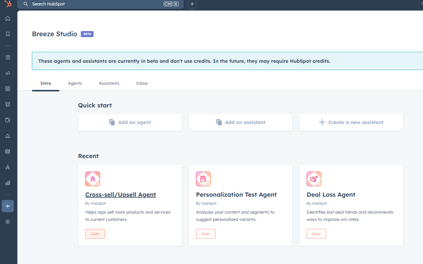 Breeze Agent HubSpot