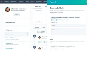 Playbooks i HubSpot
