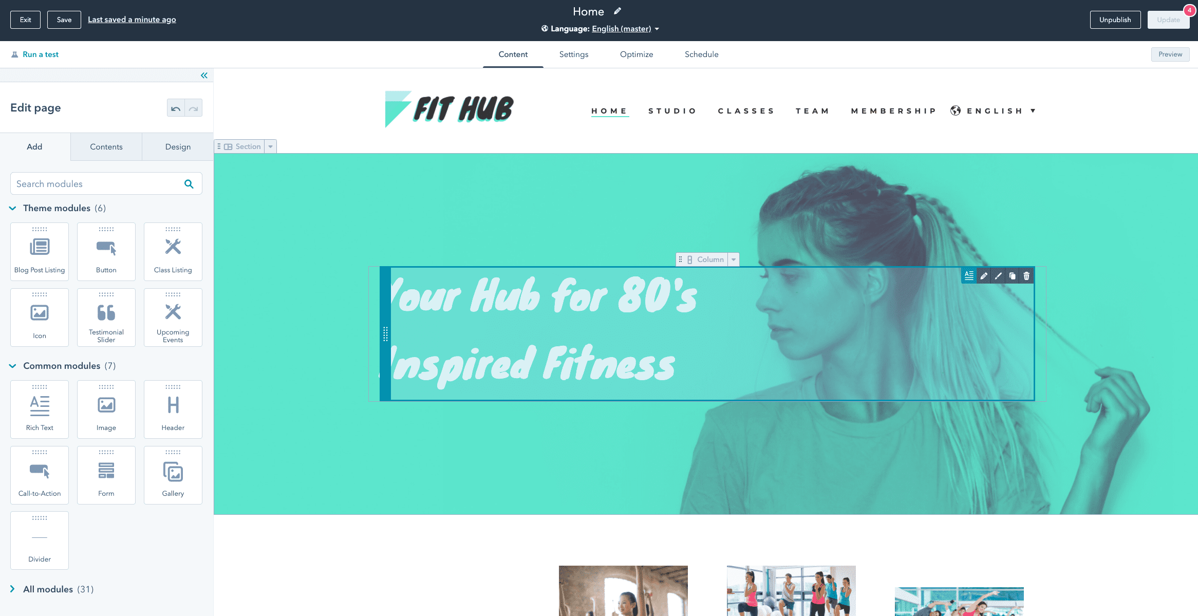 Content CMS Hub