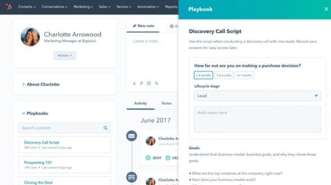 Playbooks i HubSpot