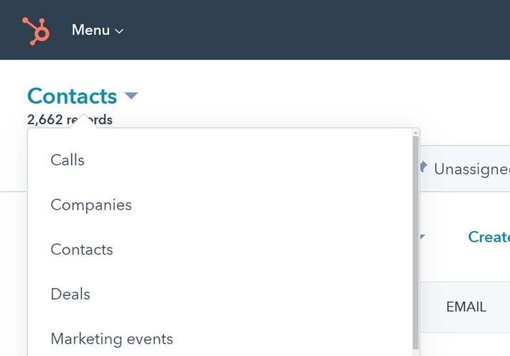 contacts-options-in-hubspot