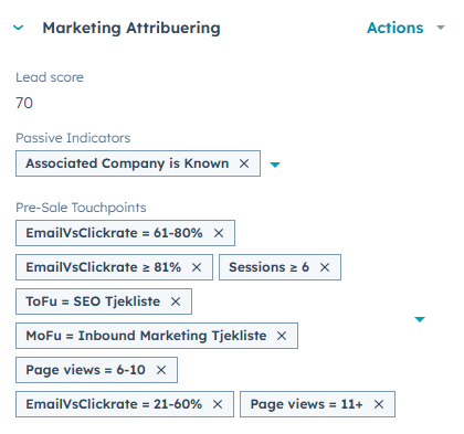 dokumentere lead nurturing i hubspot
