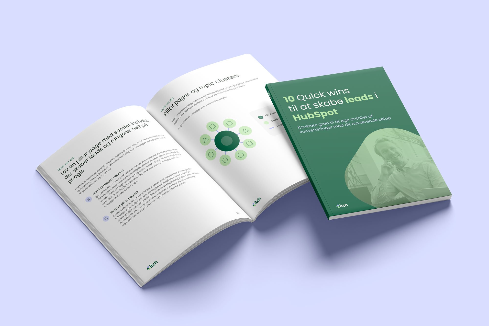 10-quick-wins-til-leadgenerering-med-hubspot_open_book_forside_samlet