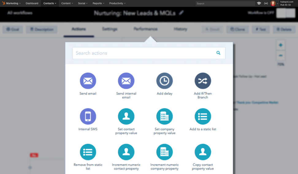 hubspot automation workflow