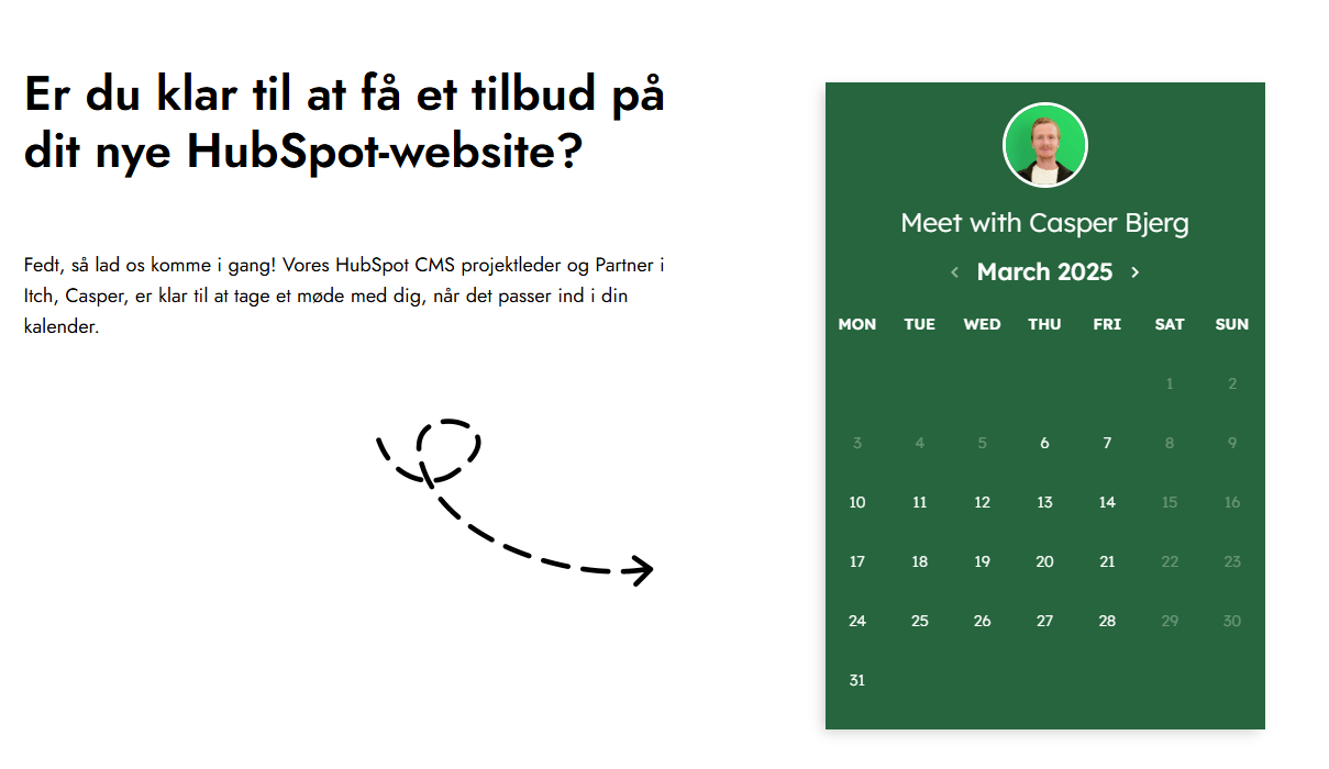 HubSpot Meeting Scheduler